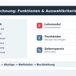 Checkliste für Lohnabrechnung Software in der Schweiz mit AHV, BVG, Quellensteuer und Lohnausweis