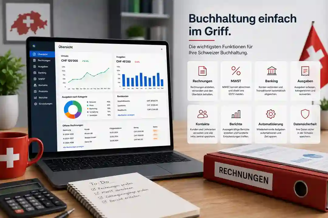 Schweizer Buchhaltungssoftware online kostenlos